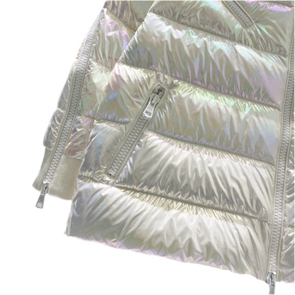 Moncler Zipped Sleves Down Jacket "Iridescent"