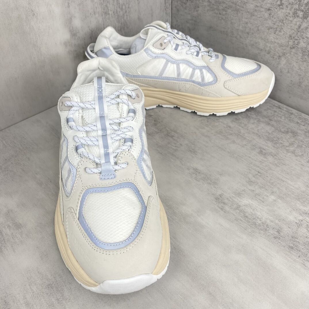 Moncler Lite Runners "White-Beige"