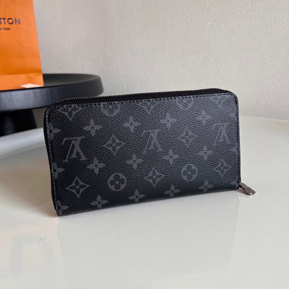 Louis Vuitton Zippy Wallet "Monogram Eclipse"