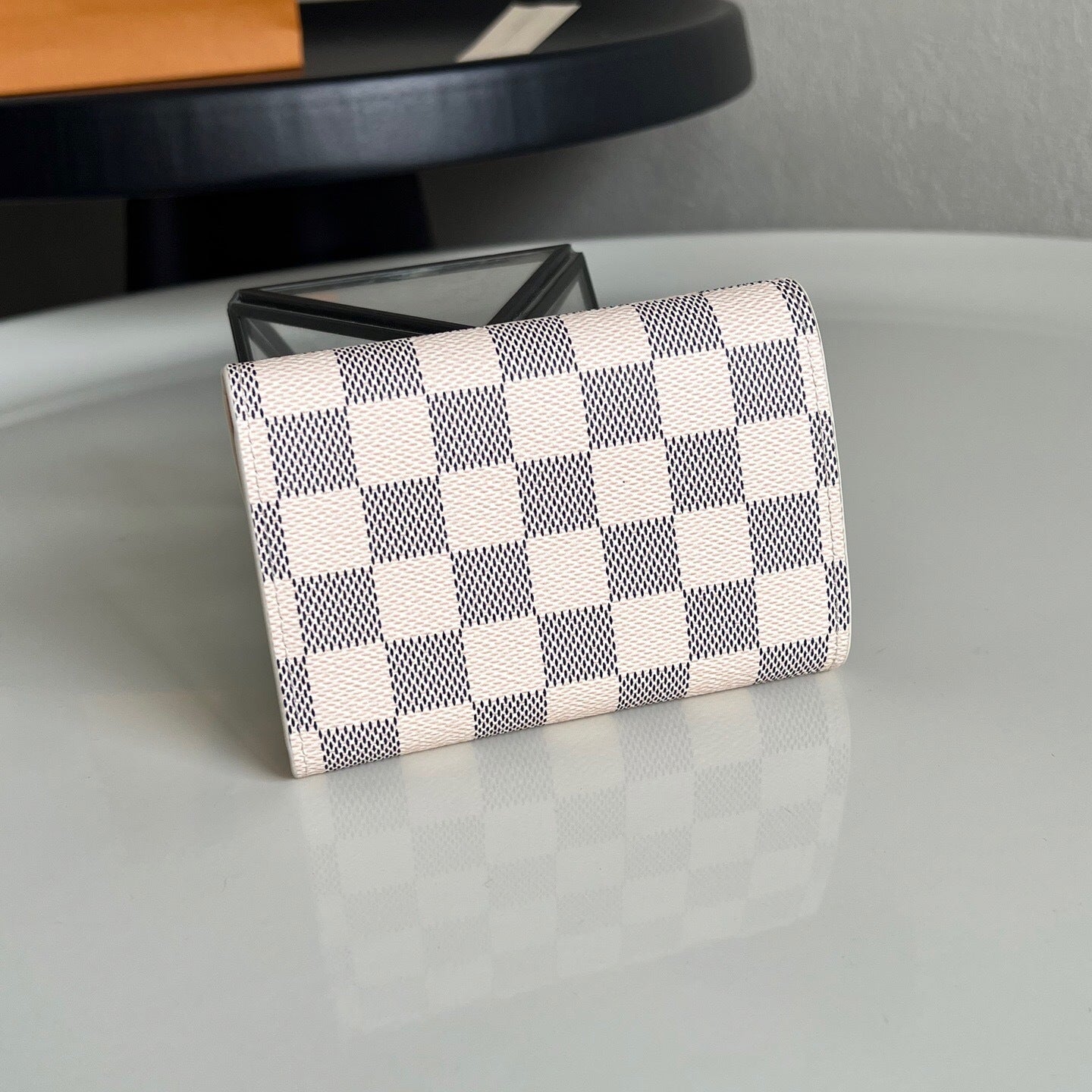 Louis Vuitton Victorine Wallet "Damier Azur Canvas"