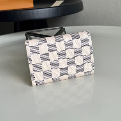 Louis Vuitton Victorine Wallet "Damier Azur Canvas"
