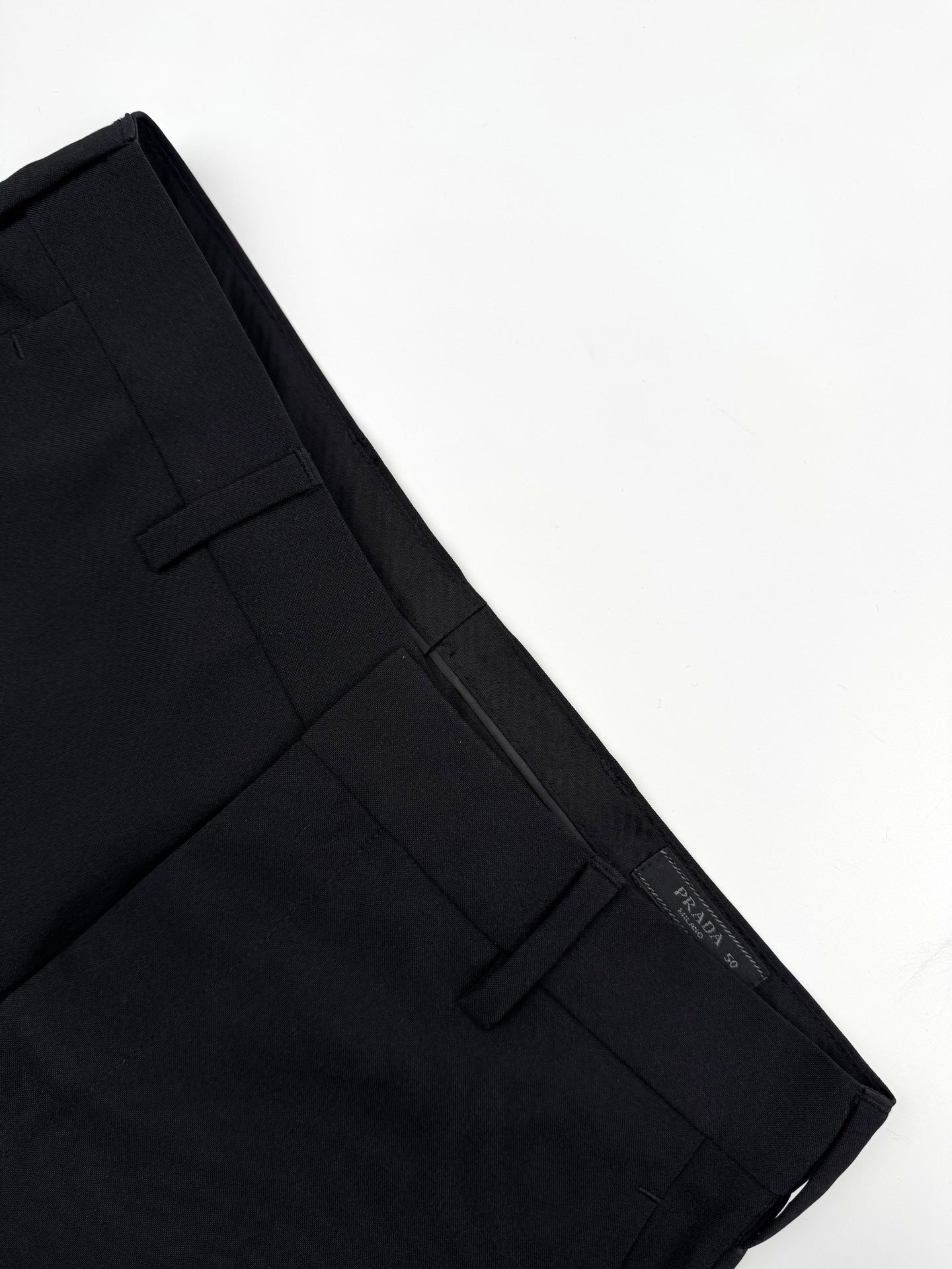 Prada Technical Fabric Pants "Black"