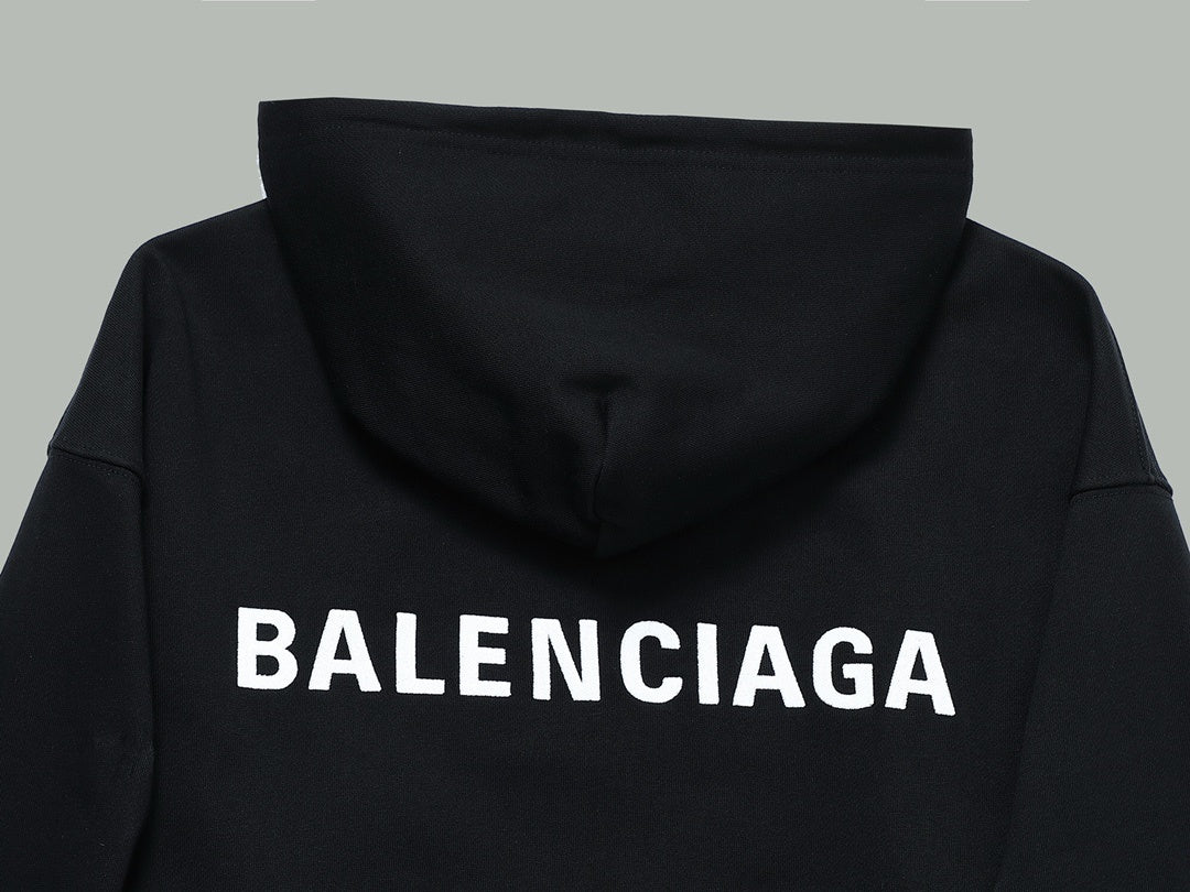 Balenciaga Hoodie "Black-White"