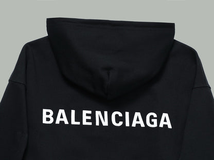 Balenciaga Hoodie "Black-White"