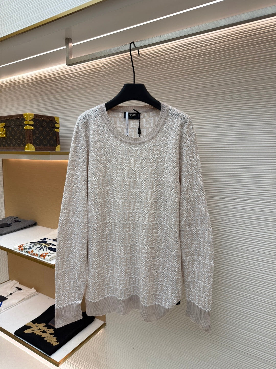 Fendi FF Sweater "Beige"