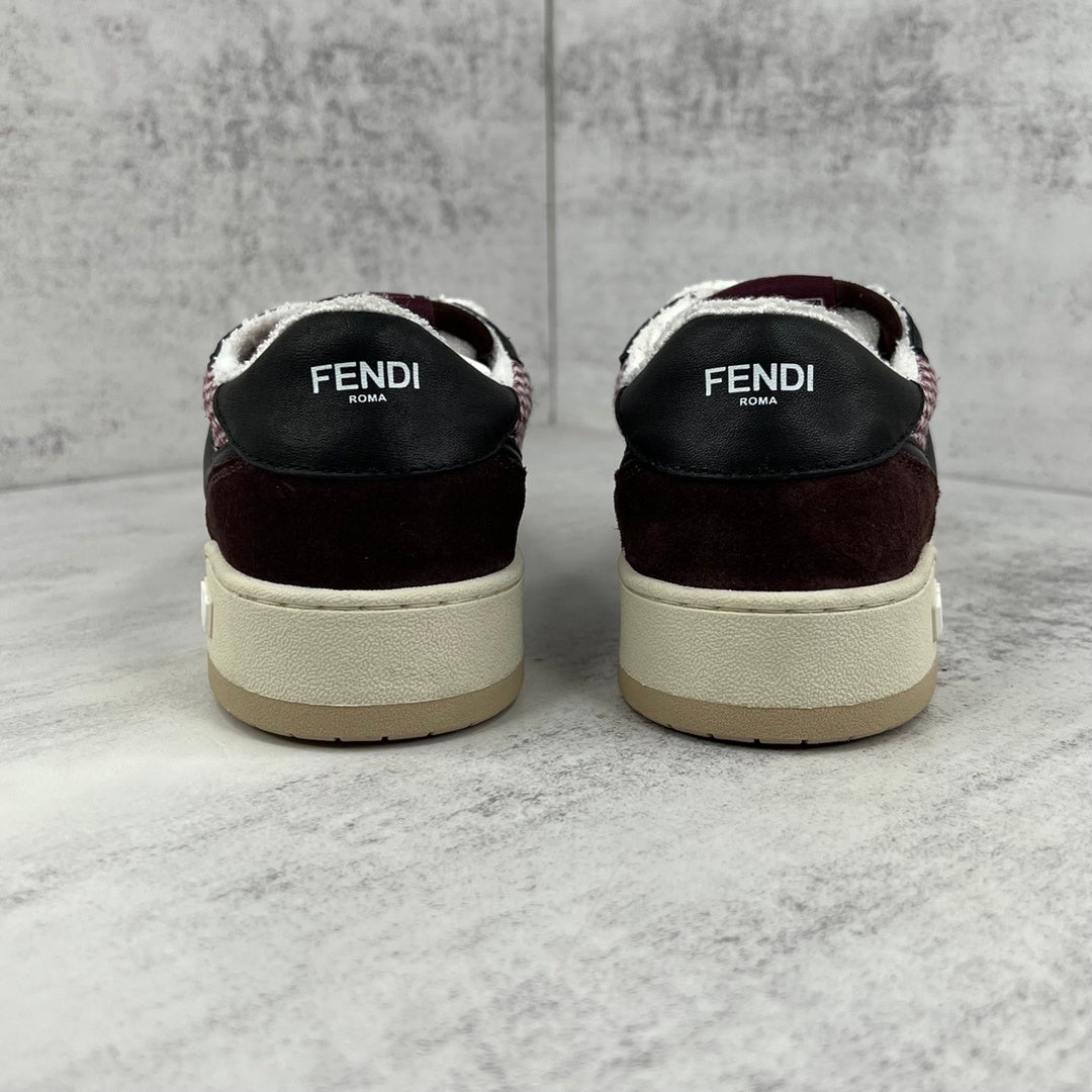 Fendi Match "Burgundy Red-Black"