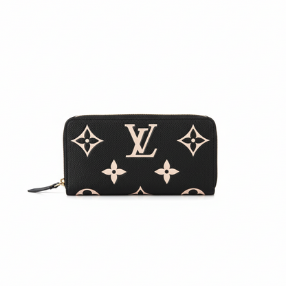 Louis Vuitton Zippy Wallet "Bicolor Monogram Empreinte Leather"