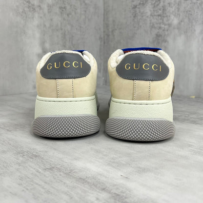 Gucci Screener Double "Beige-Grey-White Monogram"