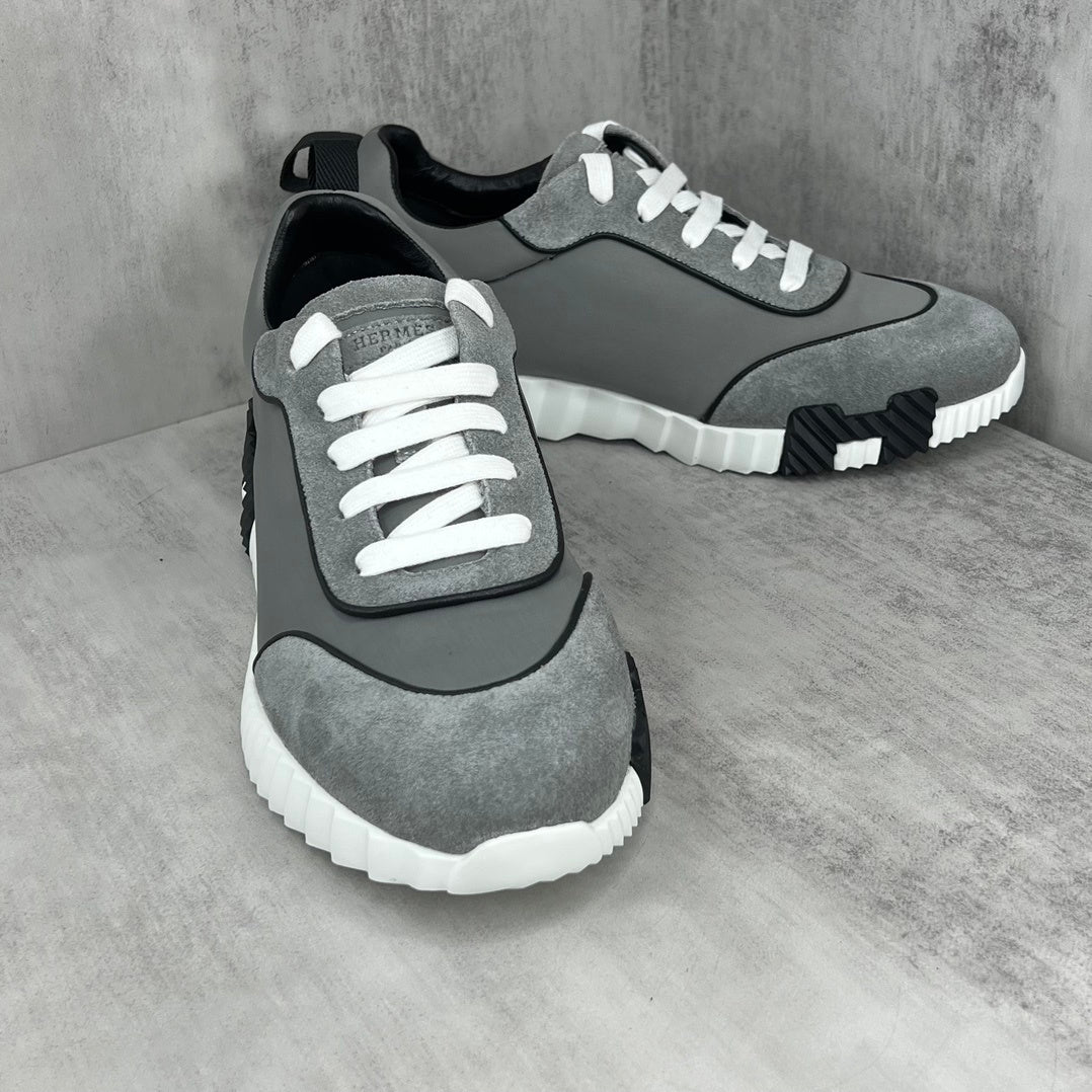 Hermes Bouncing Sneakers "Grey-White-Black"