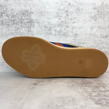 Gucci Screener "Distressed Beige-Black-Blue"