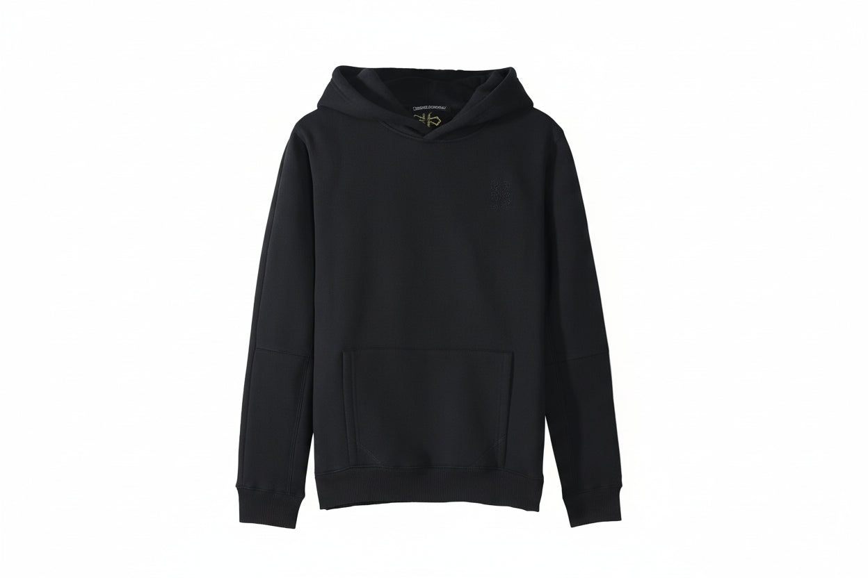 Chrome Hearts Hoodie "Black-Yellow"