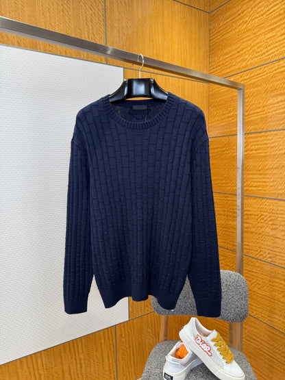 Prada Knitted Sweater "Navy Blue"