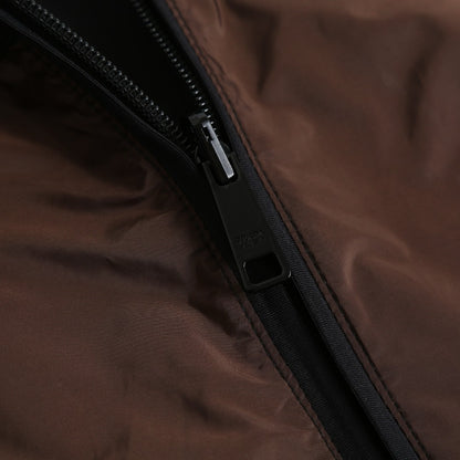 Prada Re-Nylon Reversible Jacket "Cocoa Brown-Black"