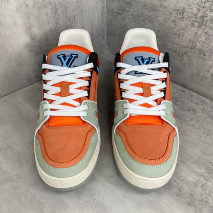 Louis Vuitton Trainers "Orange-Beige-Black"