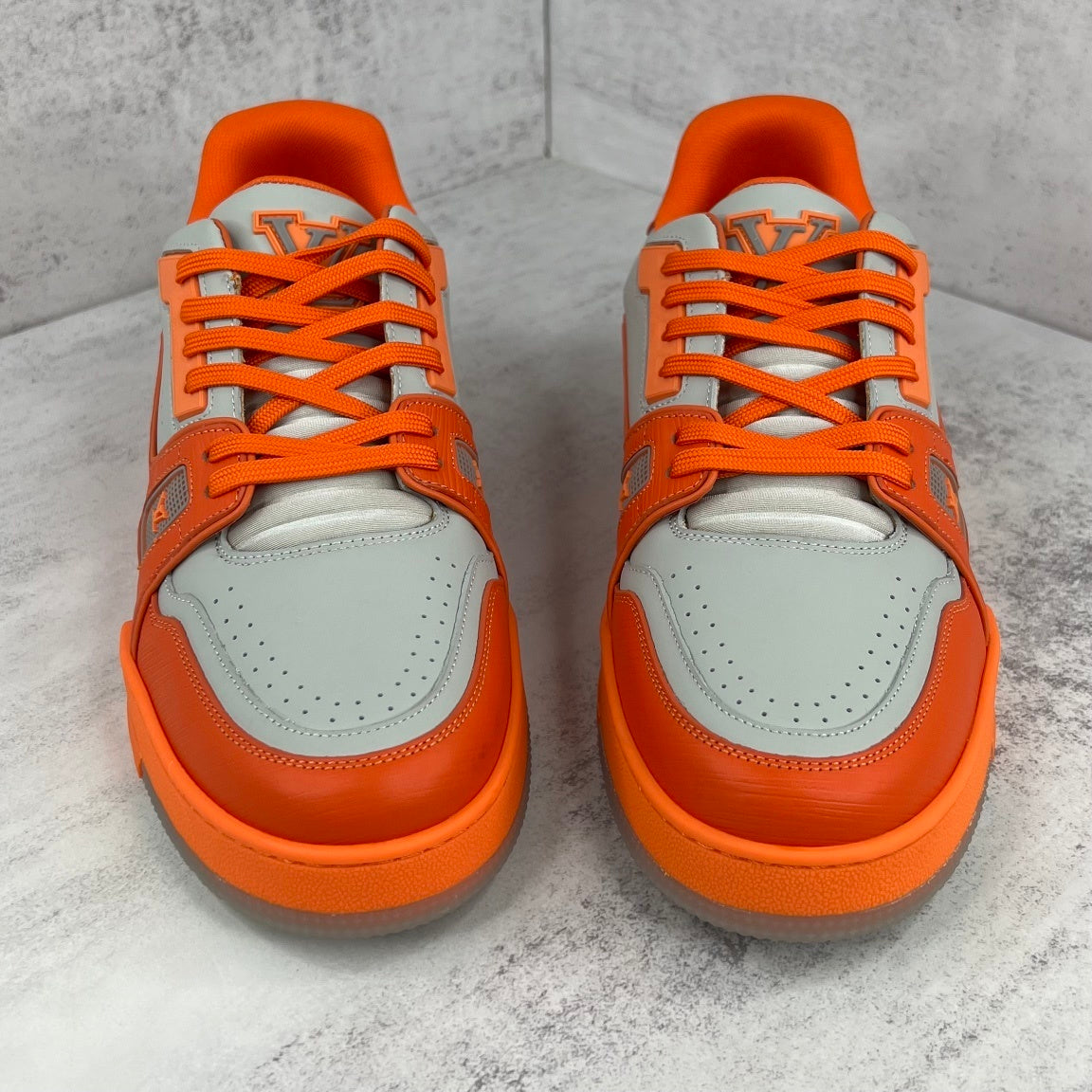 Louis Vuitton Trainers "Orange-Grey"