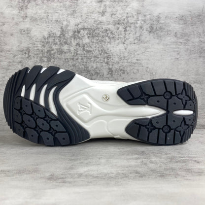 Louis Vuitton Run 55 "White-Silver-Pink"