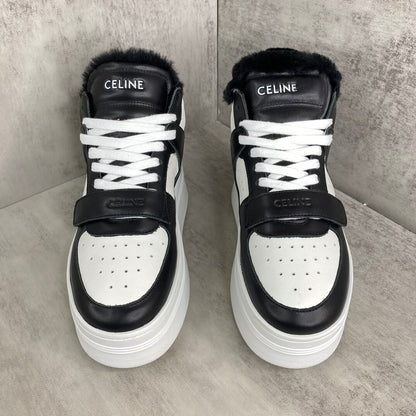 Celine Platform High-Top "Black-White"