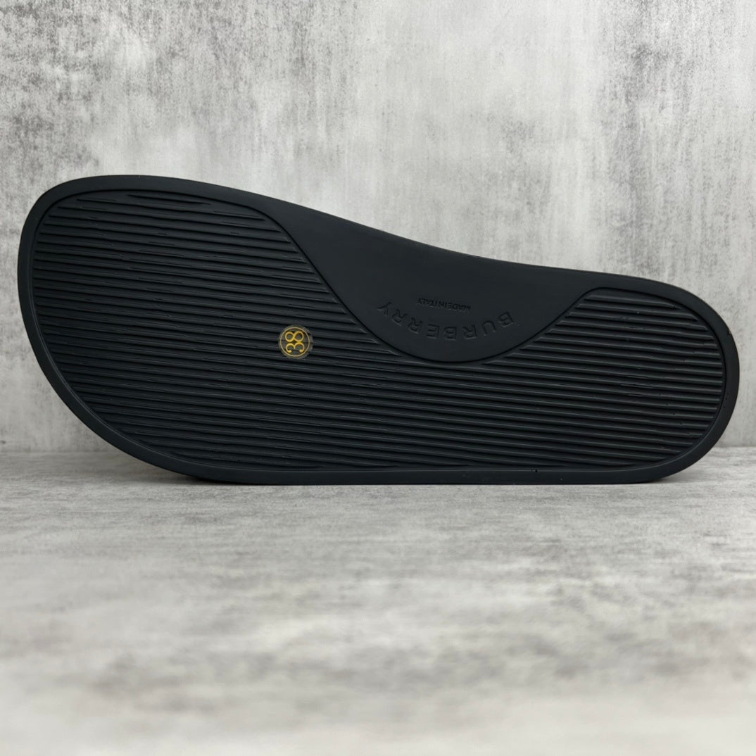 Burberry Slides "Black-Multicolour"