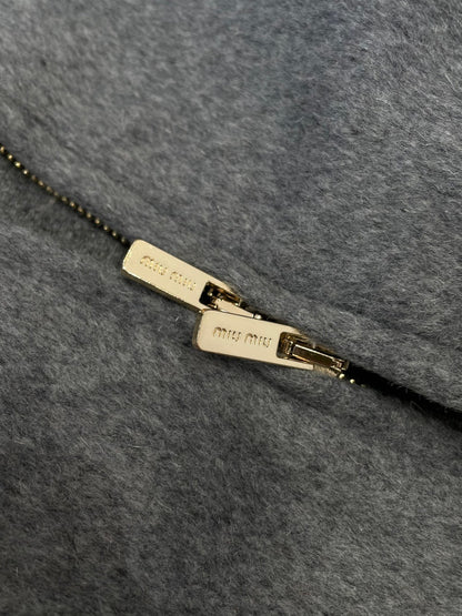 Miu Miu Double Cashmere Blouson Jacket