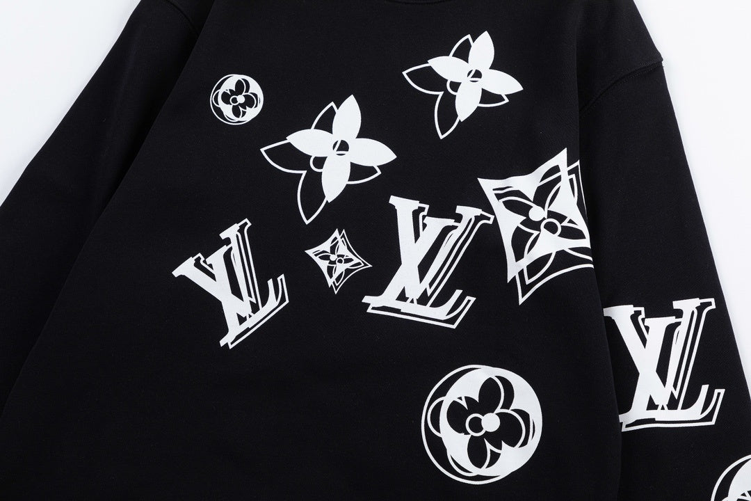 Louis Vuitton Sweatshirt "Black-White"