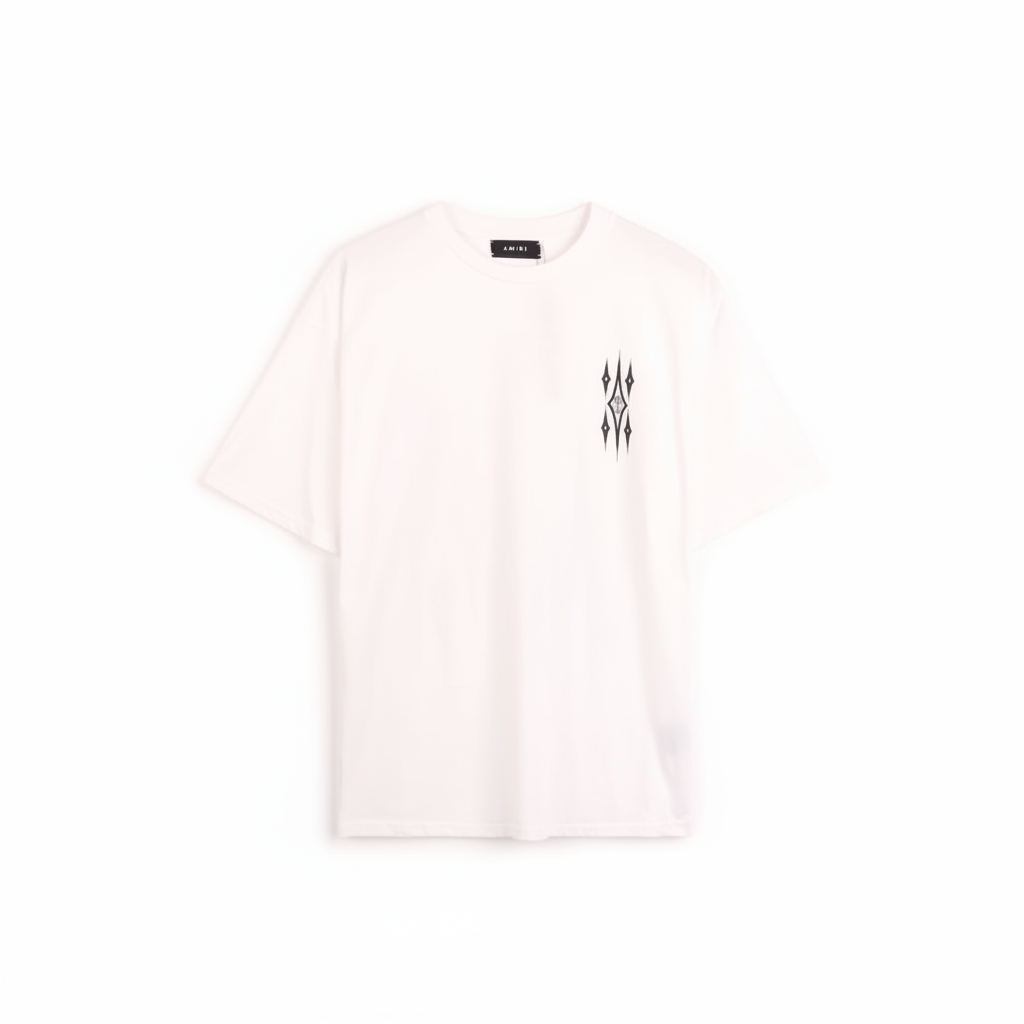 Amiri Argyle T-Shirt "White"