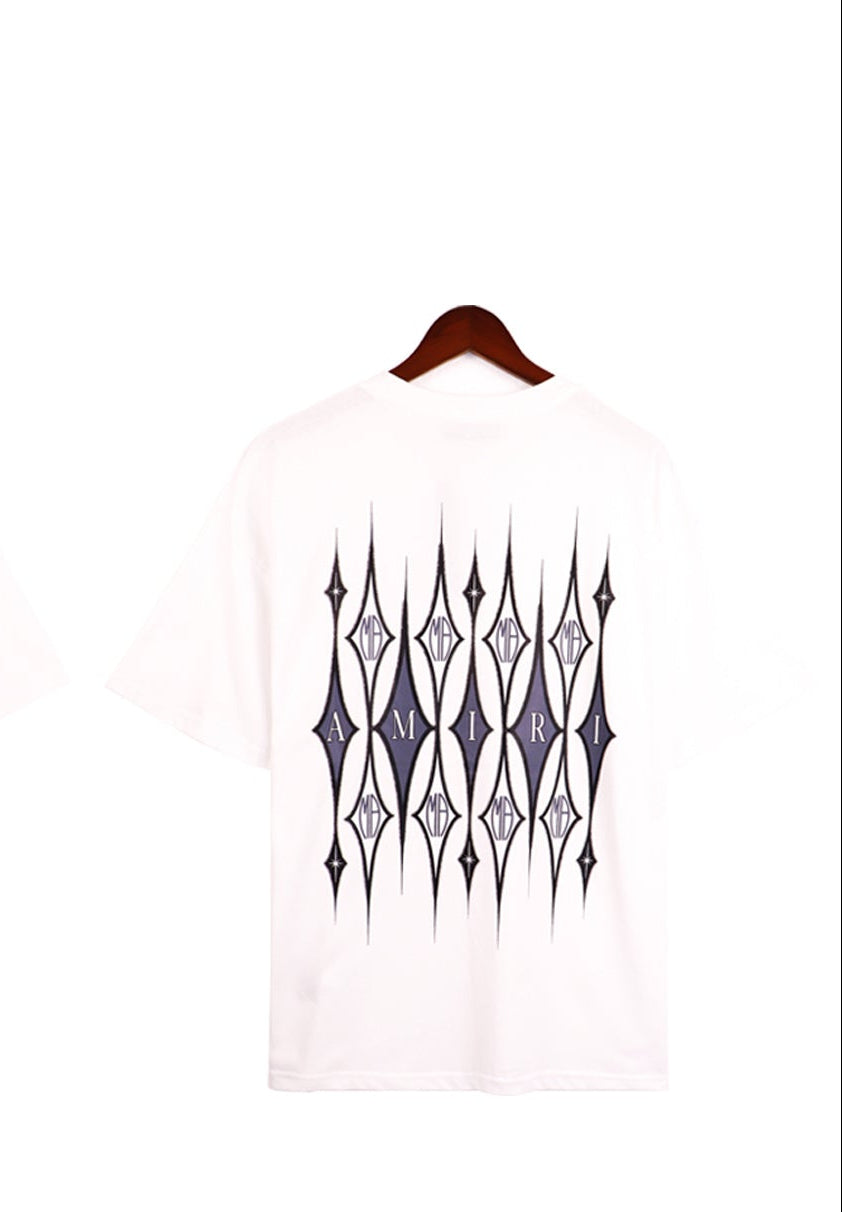 Amiri Argyle T-Shirt "White"