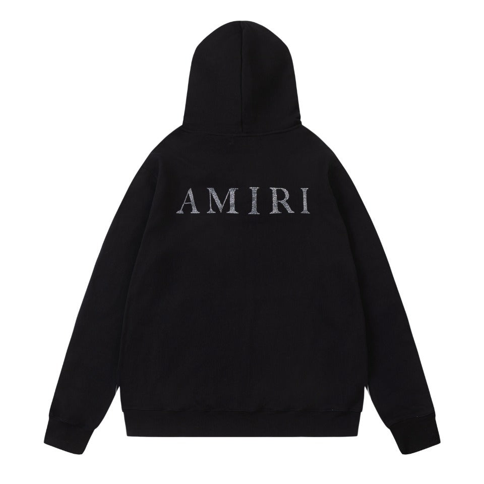 Amiri Crystal Embellished MA Hoodie "Black"
