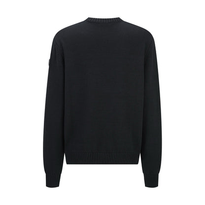 Moncler Wool & Cashmere Blend Jumper "Black"