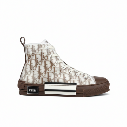 Dior B23 High-Top "White-Brown"