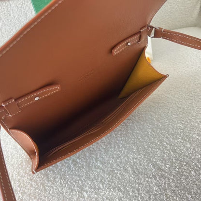 Goyard Goyardine Calfskin Chypre Wallet Pouch