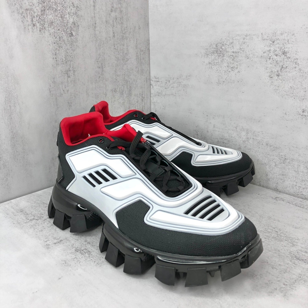 Prada Cloudbust Thunder Low "White-Black-Red"