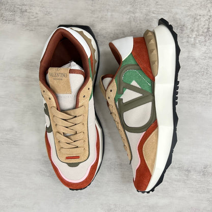 Valentino Garavani Netrunner "White-Brown-Green"