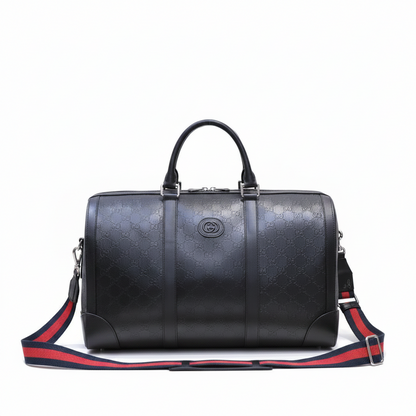 Gucci GG Embossed Duffle Bag