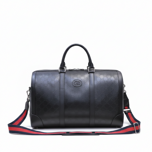 Gucci GG Embossed Duffle Bag