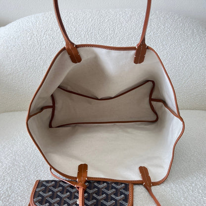 Goyard Goyardine Saint Louis PM Tote Bag