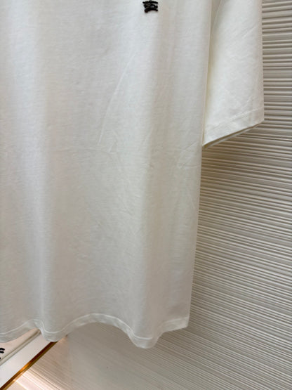 Burberry Metal EKD Cotton T-Shirt "White"