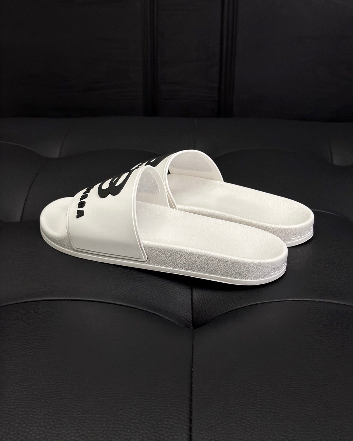 Balenciaga Pool Slides "White"