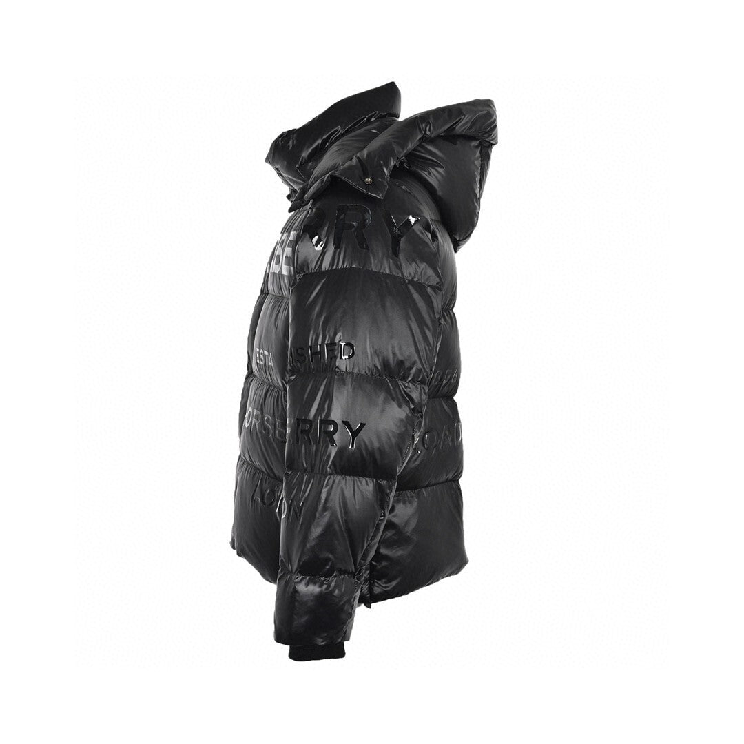 Burberry Horseferry Down Jacket "Black"