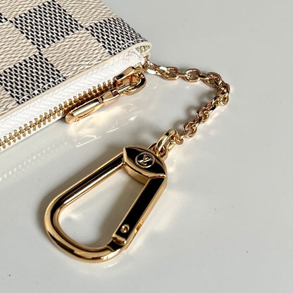 Louis Vuitton Key Pouch "Damier Azur"