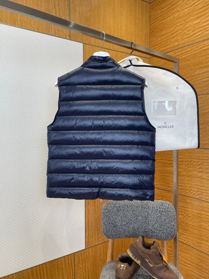 Moncler Gui Down Vest "Night Blue"