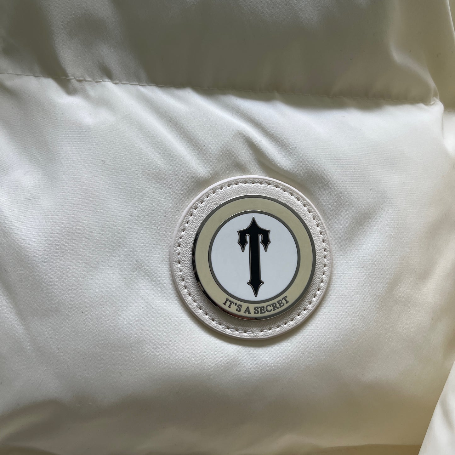 Trapstar Irongate Down Jacket "Cream"