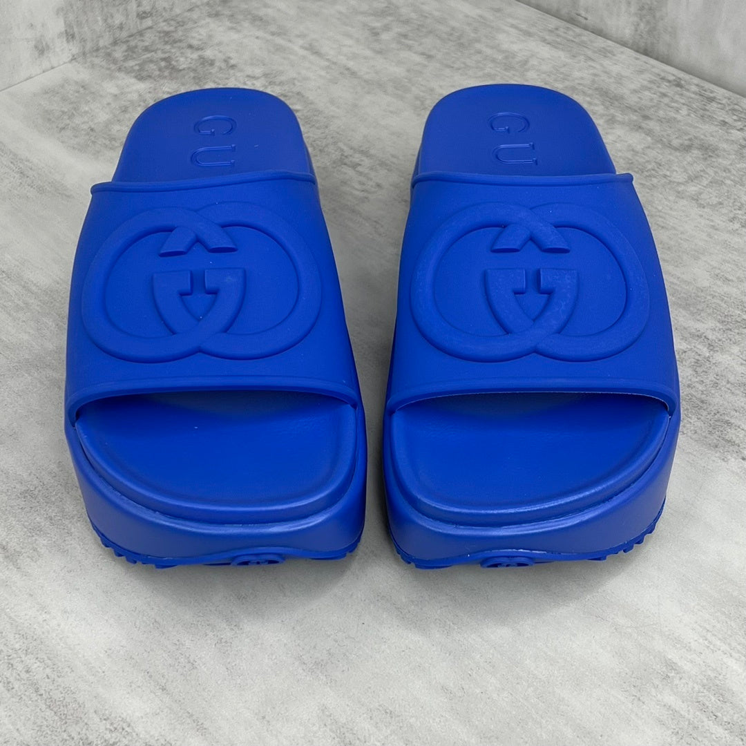 Gucci Slides "Blue"
