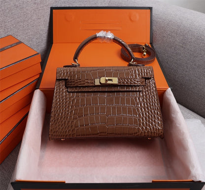 Hermès Aligator Leather Mini Kelly 20