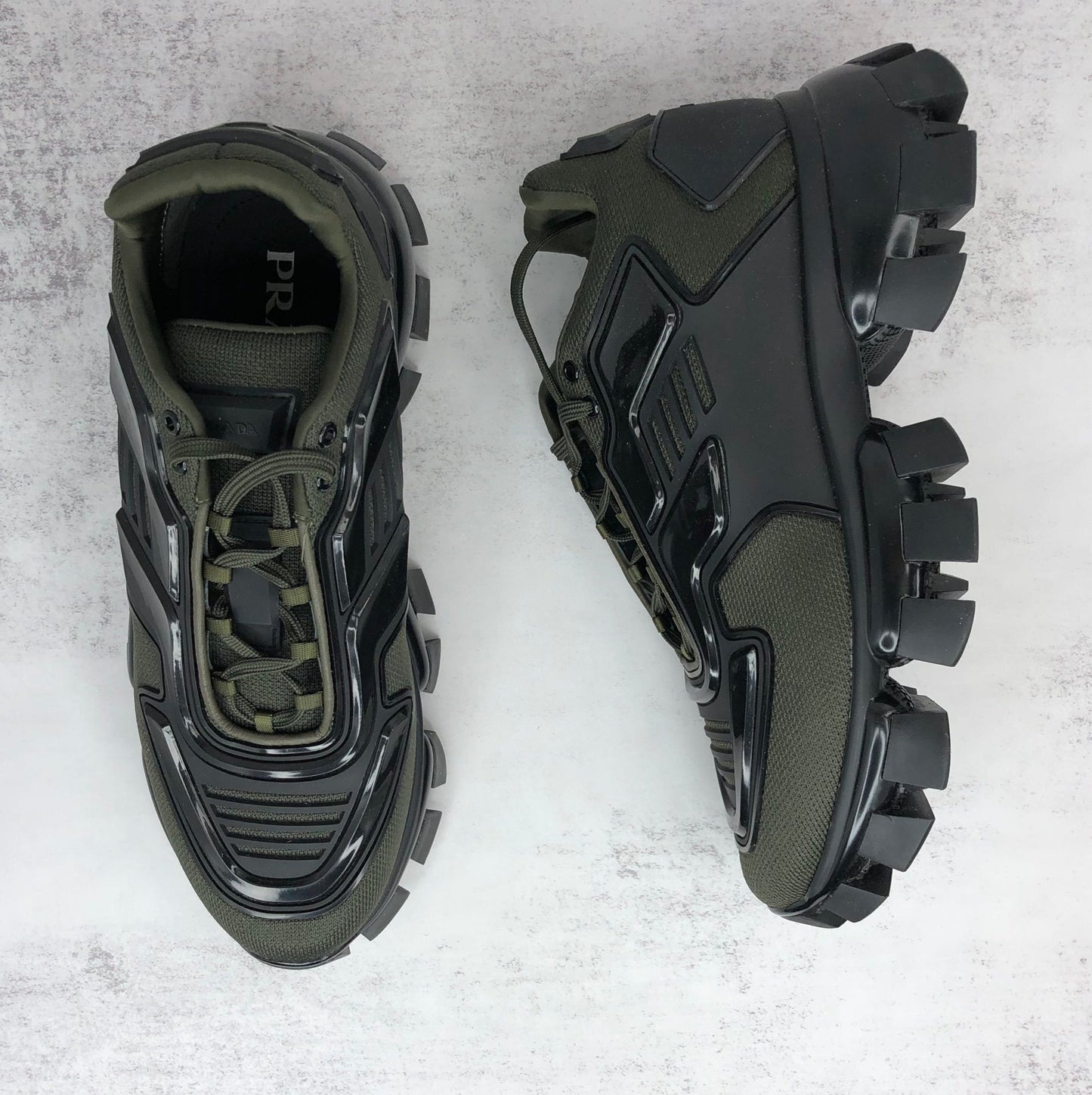 Prada Cloudbust Thunder Low "Army Green"