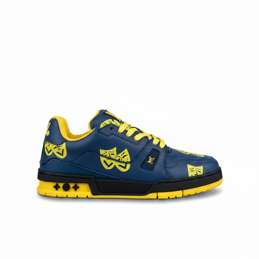 Louis Vuitton LV Trainers "Blue-Yellow"