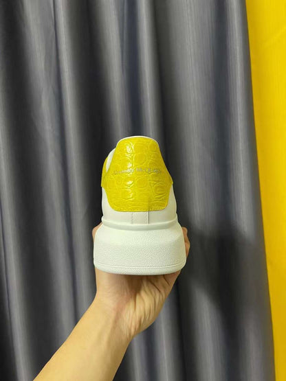 Alexander McQueen Oversized "White-Yellow Crocodile"