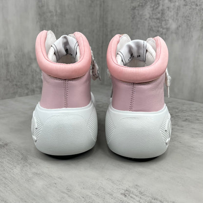 Chanel Leather Snow Boots "Pink"