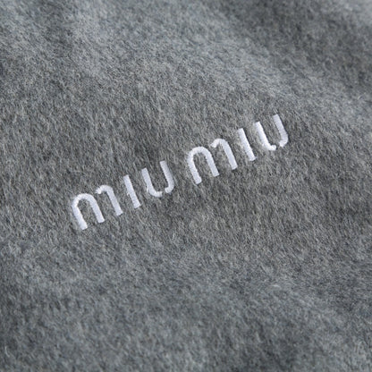 Miu Miu Fleece Down Jacket "Grey"
