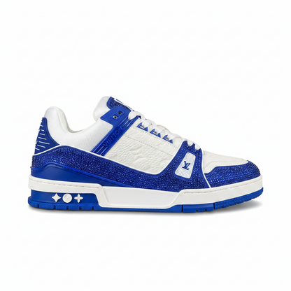 Louis Vuitton LV Trainers "Blue-White" Crystals
