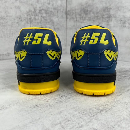 Louis Vuitton Trainers "Blue-Yellow"